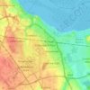 Ellesmere Port topographic map, elevation, terrain