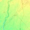 Shujaabad topographic map, elevation, terrain