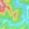Taho topographic map, elevation, terrain