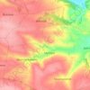 Mizeratka topographic map, elevation, terrain