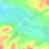 Saint-Martin topographic map, elevation, terrain