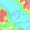 Tilly topographic map, elevation, terrain