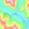 Spittal of Glenshee topographic map, elevation, terrain