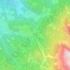 Obereggen - San Floriano d'Ega topographic map, elevation, terrain