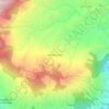 Sabana Larga topographic map, elevation, terrain
