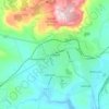 Vryheid topographic map, elevation, terrain