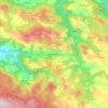 Нова Варош topographic map, elevation, terrain