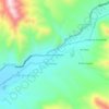 Tambo Colorado topographic map, elevation, terrain