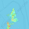 Siargao Islands topographic map, elevation, terrain