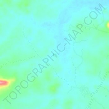 Cit topographic map, elevation, terrain