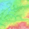 Zwiesele topographic map, elevation, terrain