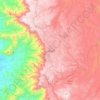 An Nimas topographic map, elevation, terrain
