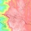 Al Hada topographic map, elevation, terrain