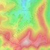 Le Linge topographic map, elevation, terrain