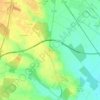 Chevigny topographic map, elevation, terrain