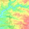 San Pedro topographic map, elevation, terrain