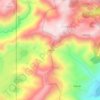 Udlom topographic map, elevation, terrain