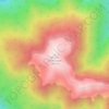 Mount Murchison topographic map, elevation, terrain