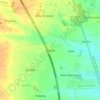 Brzoza topographic map, elevation, terrain