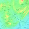 Orangi topographic map, elevation, terrain