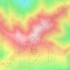 Coronet Peak topographic map, elevation, terrain