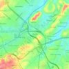 East Park topographic map, elevation, terrain