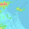 Đà Nẵng topographic map, elevation, terrain