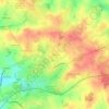 Le Plessis topographic map, elevation, terrain