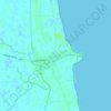Ban Lam Pam topographic map, elevation, terrain