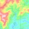 Binaliw topographic map, elevation, terrain