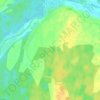 Kardla topographic map, elevation, terrain