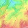 Cobru topographic map, elevation, terrain