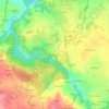 Kerlosquer topographic map, elevation, terrain