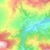 Monzone topographic map, elevation, terrain