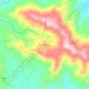 Marlangga topographic map, elevation, terrain