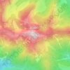 Risserkogel topographic map, elevation, terrain