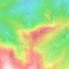 Wielki Giewont topographic map, elevation, terrain