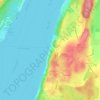 Leoni topographic map, elevation, terrain