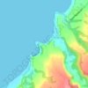 Raukokore topographic map, elevation, terrain