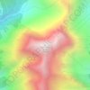 Chancellor Peak topographic map, elevation, terrain