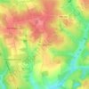 Погромное topographic map, elevation, terrain