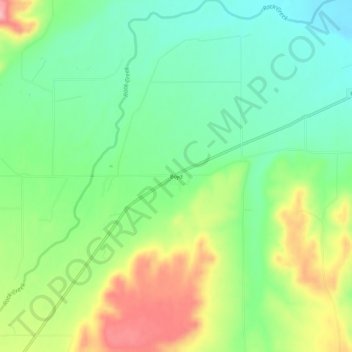 Boyd topographic map, elevation, terrain