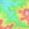 La Foret topographic map, elevation, terrain