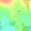 Thickwood Hills topographic map, elevation, terrain
