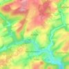 Burnon topographic map, elevation, terrain