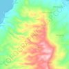 Luyo topographic map, elevation, terrain
