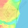 Aeropuerto topographic map, elevation, terrain