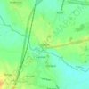 Pulford topographic map, elevation, terrain