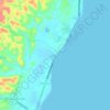 Maslog topographic map, elevation, terrain