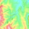 Munyaka topographic map, elevation, terrain